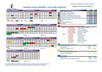 Calendario Escolar 2024-2025